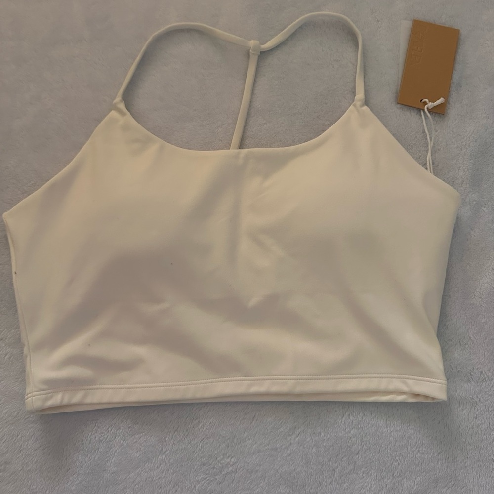 POPFLEX Flexy Crop Top - Cream